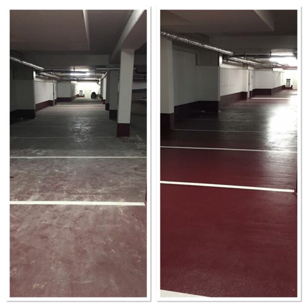 Baureinigung in Berlin (Tiefgarage)