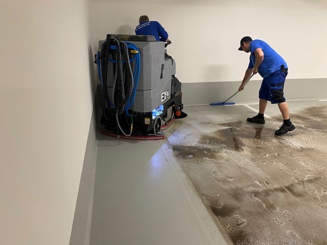 Sondereinigung Tiefgarage